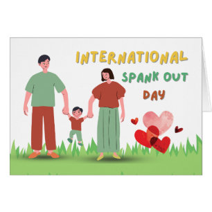 Día Internacional Sin Nalgadas 30 de Abril Familia