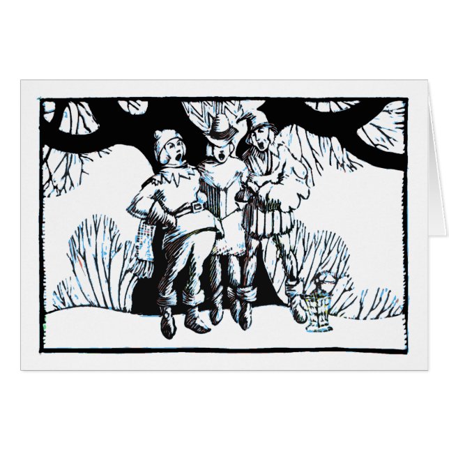 Día laboral de Navidad de los trabajadores (Anverso (Horizontal))