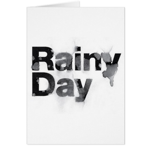 Día lluvioso (Frente)