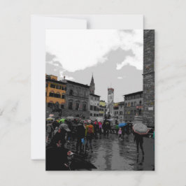 Día lluvioso en Florencia Fotografía paisajística 