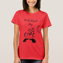 Día Mundial de la Bicicleta - Camiseta Entusiasta 