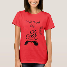 Día Mundial de la Bicicleta - Camiseta Entusiasta 