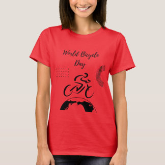 Día Mundial de la Bicicleta - Camiseta Entusiasta 