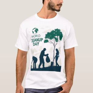 Día Mundial de la Limpieza - Camiseta De Acción Ec