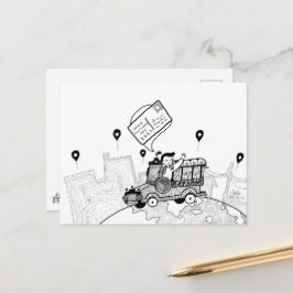 Día Mundial de la Postales 2021 (BW)