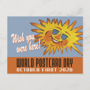Día Mundial De La Postales Desearía Que Estuvieras
