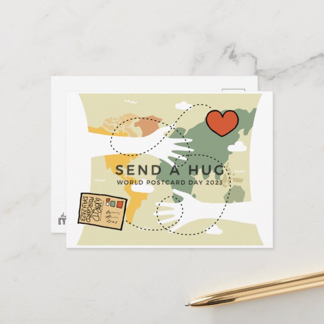 Día Mundial de la Tarjeta Postal 2023 (Anverso/Reverso In Situ)