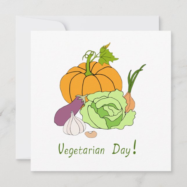 Día Mundial de la Vegetariana Minimalista (Anverso)
