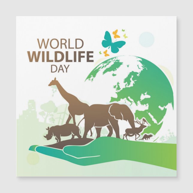 Día Mundial de la Vida Silvestre (Anverso)