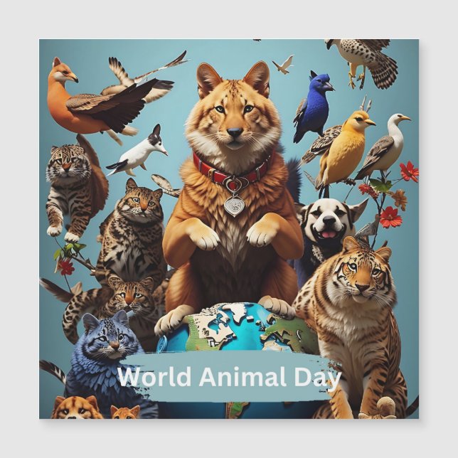 Día Mundial de los Animales (Anverso)