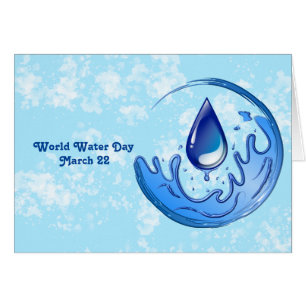 Día Mundial del Agua Salvar el Agua Salvar la Tier