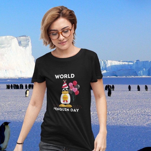 Día Mundial del Pingüino 25 de abril Camisa feriad (Subido por el creador)
