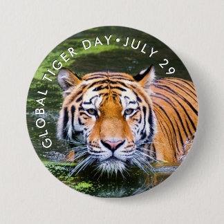 Día mundial del tigre, botón de foto del TIGRE