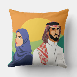 Día Nacional 92 del Cojín decorativo de Arabia Sau