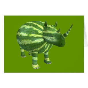 Día nacional de la sandía Rhinoceros
