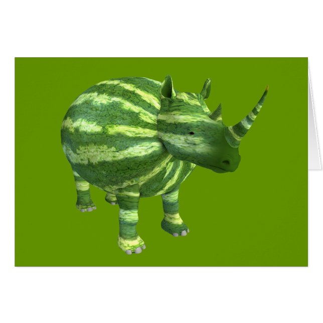 Día nacional de la sandía Rhinoceros (Anverso (Horizontal))