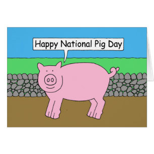 Día Nacional del Cerdo - 1 de marzo