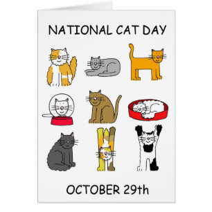 Día Nacional del Gato 29 de Octubre