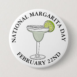 Día Nacional Margarita Botón 22 de Febrero