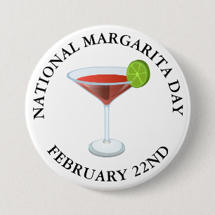Día Nacional Margarita Botón 22 de Febrero