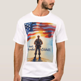 Día Patriótico De Conmemoración De Camisetas De Di