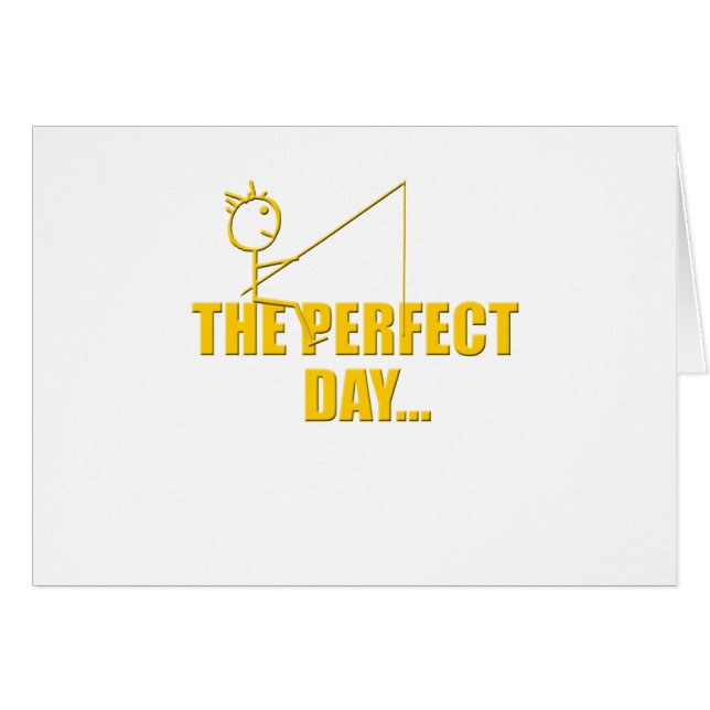 Día Perfecto de Pesca (Anverso (Horizontal))