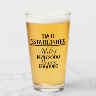 Día personalizado del padre más padre, cumpleaños