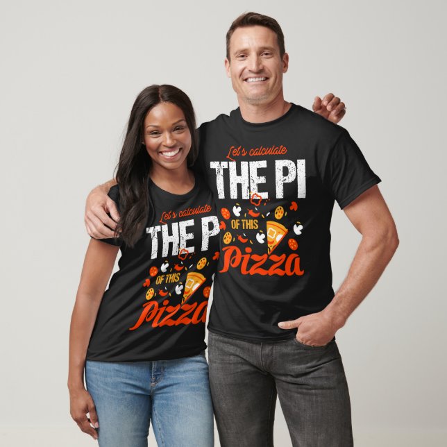 Día PI, 3 14, Calcular el IP de la camiseta Pizza (Unisexo)