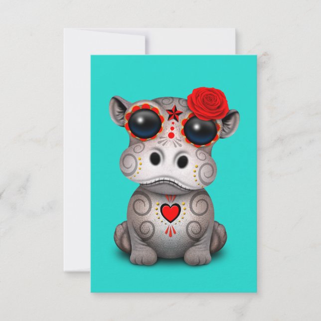 Día rojo del bebé muerto Hippo (Anverso)