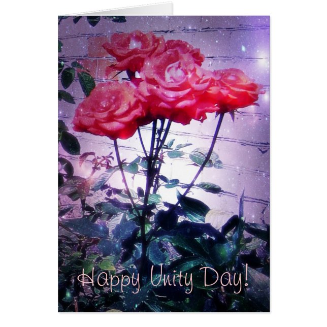 Día ruso de la unidad, rosas rojos (Frente)