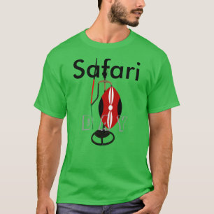 Día Safari Kenia Hakuna Matata Para Geeks Camiseta