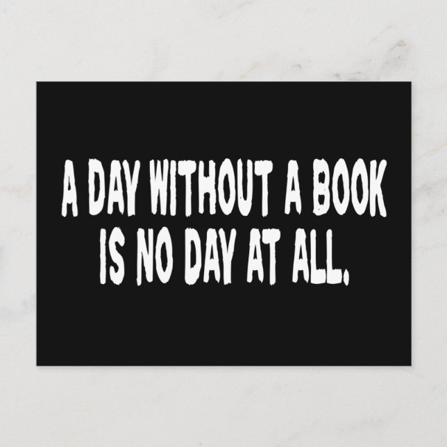 Día sin postal de libro (Anverso)