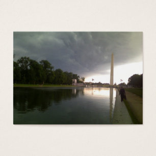 Día tempestuoso del Washington DC