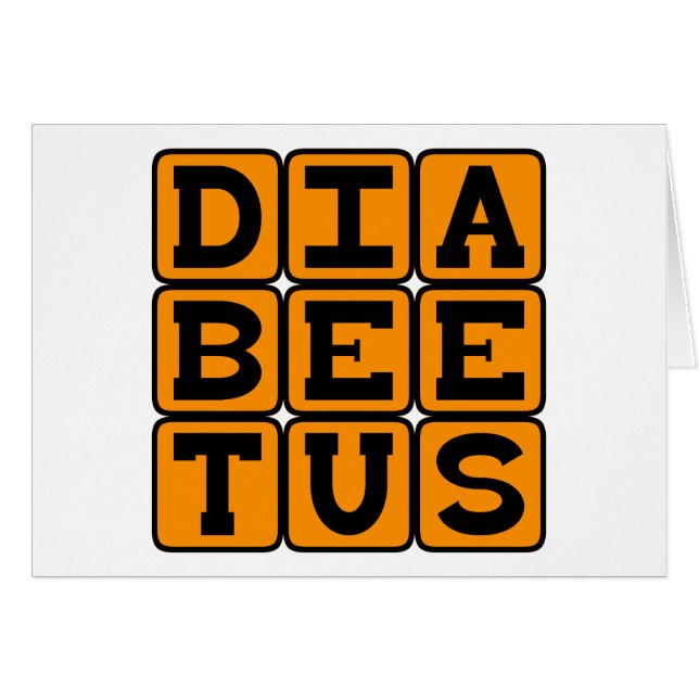 Diabetus, meme de Internet (Anverso (Horizontal))