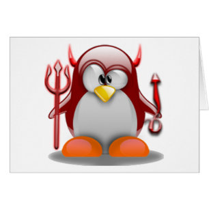 Diablo Tux (Linux Tux)