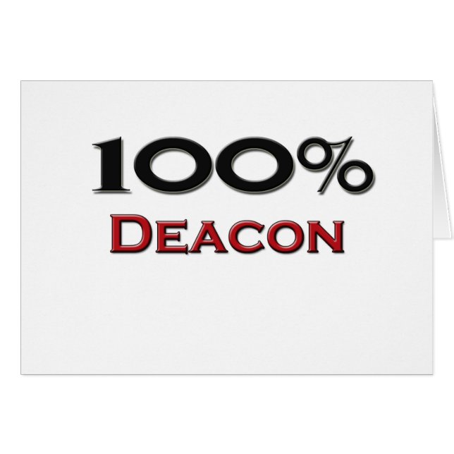 Diácono del 100 por ciento (Anverso (Horizontal))