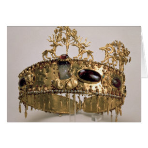 Diadem, encontrado en el túmulo en Khoklach