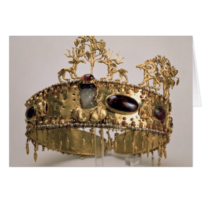 Diadem, encontrado en el túmulo en Khoklach (Anverso (Horizontal))