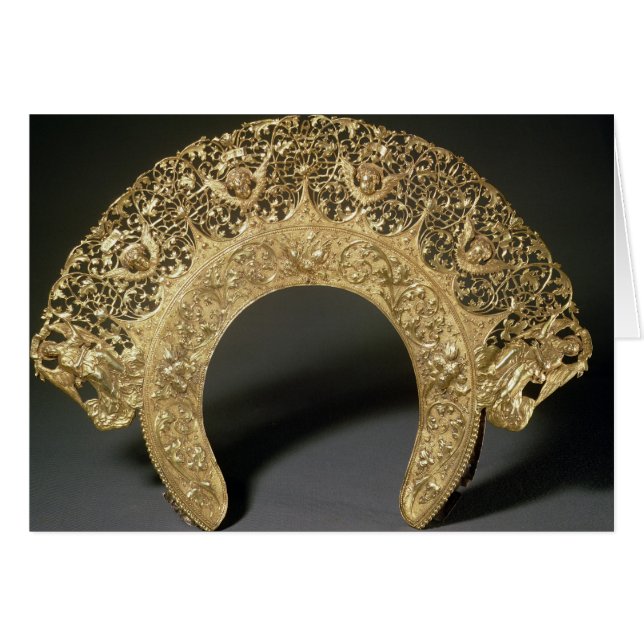 Diadem ruso con trabajo de filigre (Anverso (Horizontal))