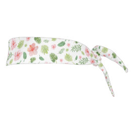 Diadema de lazo floral de hibisco
