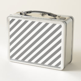 Diagonal gray and white stripes pattern