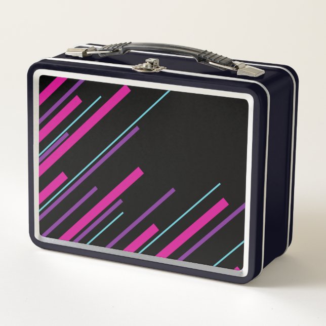 Diagonarios - rosa, púrpura, azul y negro (Anverso)
