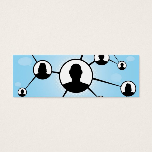 Diagrama de amigos de medios sociales (Frente)