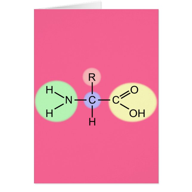 Diagrama del aminoácido (Frente)