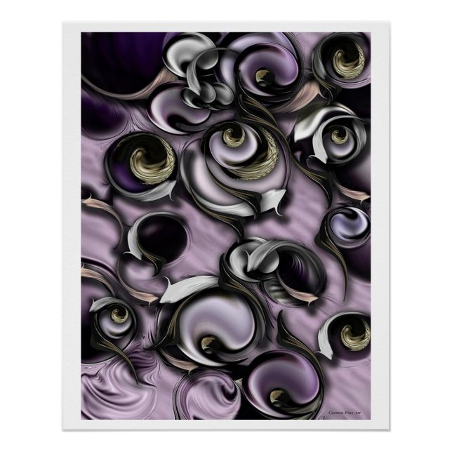 "Diálogo con la realidad que interfiere", Poster (Anverso)