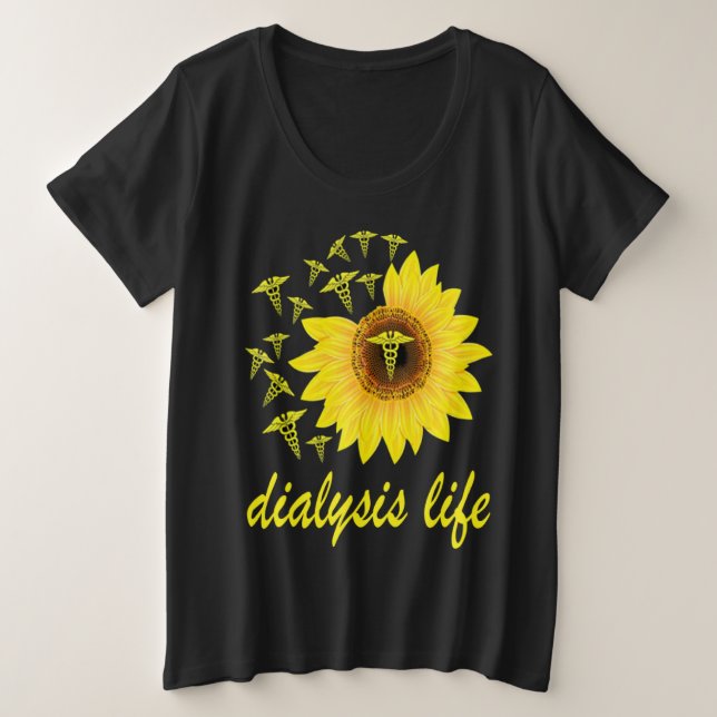 Dialysis nurse Patient Care Nephrology Technician (Anverso del diseño)