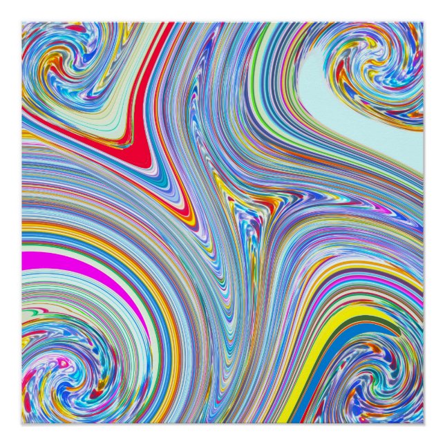 Diamante de imitación 5 Poster Swirl Perfect (Anverso)