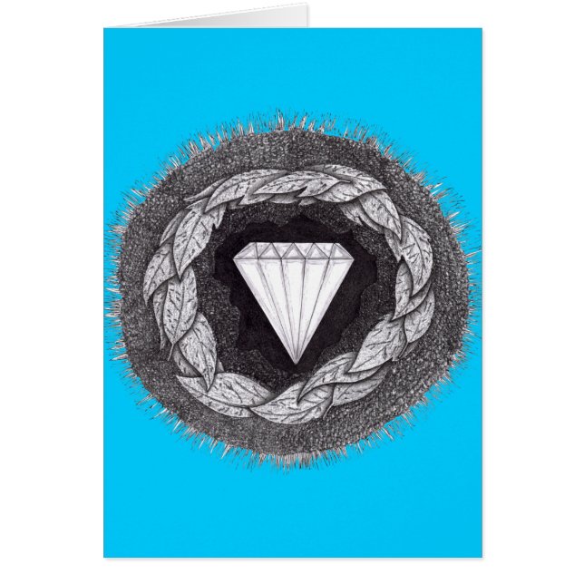 Diamante formado bajo gran presión (Frente)