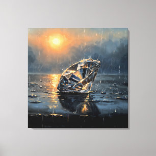 Diamante Húmedo - Arte Melancólico al Estilo Impre