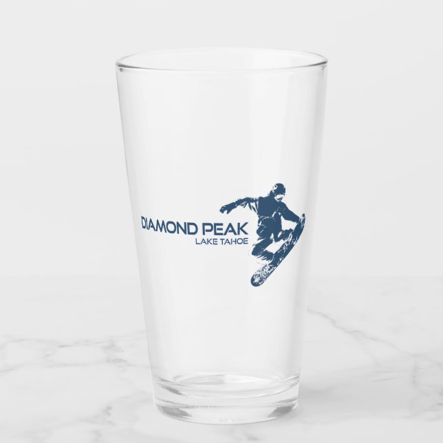 Diamante Pico Lake Tahoe Snowboarder (Anverso)